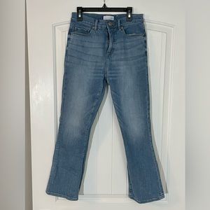 Loft Jeans High Waist Kick Crop